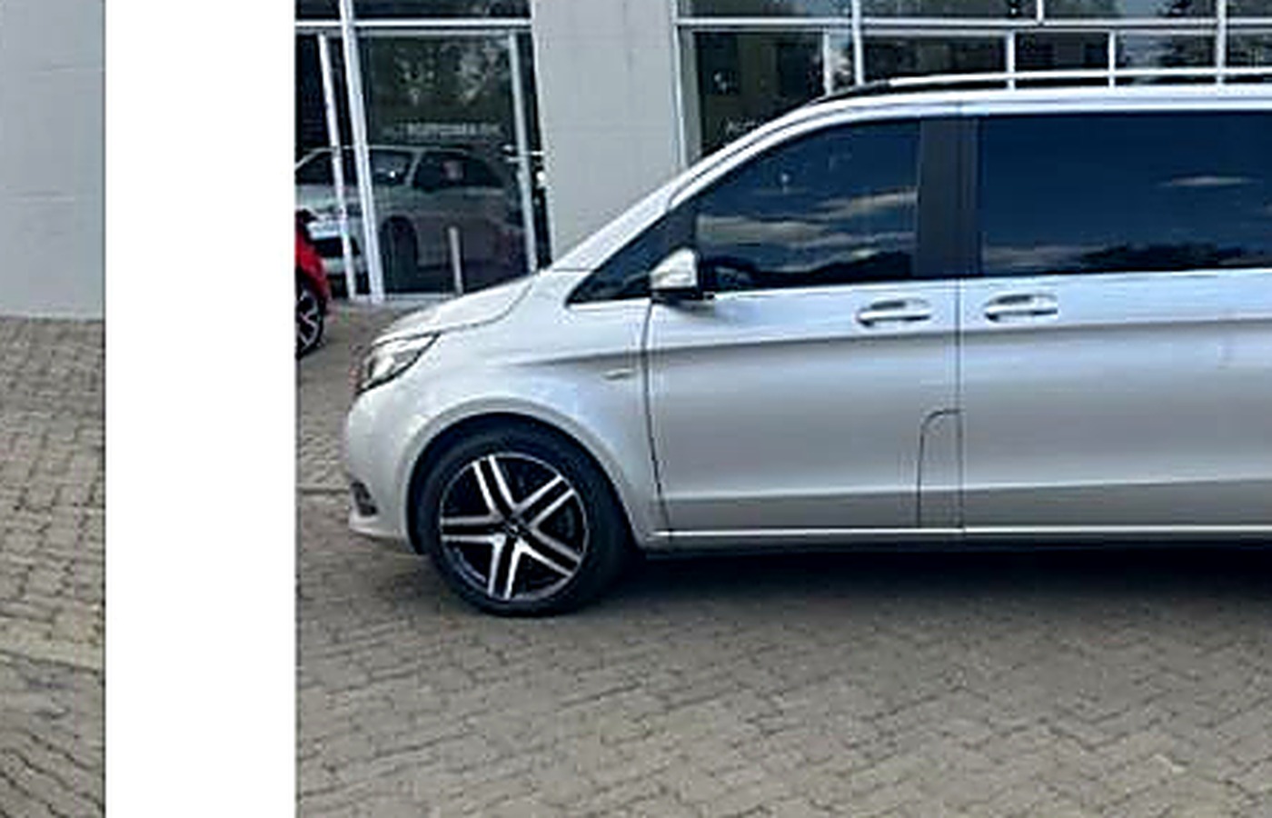 Luxury van, side profile